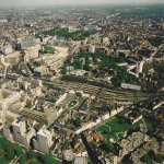 50.Gare du Luxembourg et brasserie Léopold - Vue d'ensemble